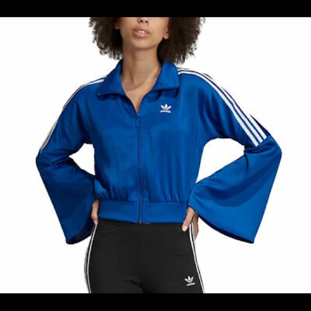 Adidas Blue Bell Sleeve Track Top